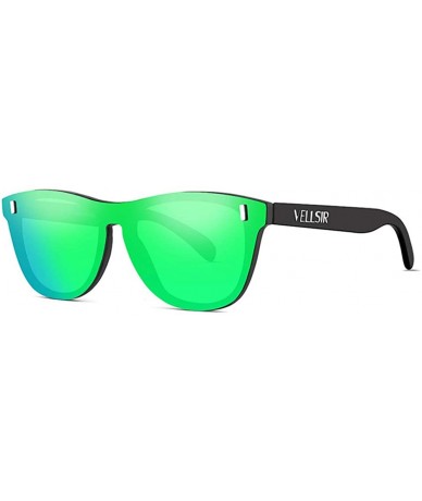 Sport 2019 New Fashion Cycling Glasses Sunglasses Sports Windproof Polarized Drivers BMX Bike Goggles - Green - CZ18YH732DS $...