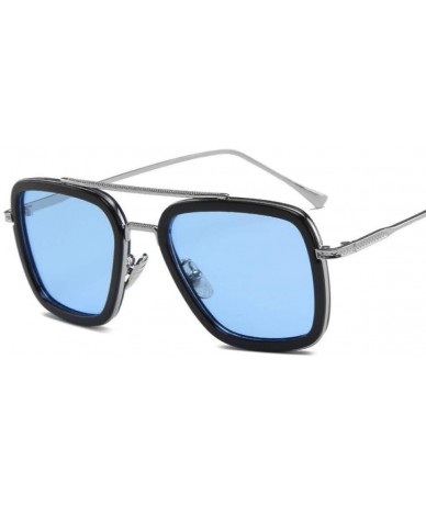 Goggle Vintage Steampunk Sunglasses Goggles Windproof - Blue - CU197CN2WEZ $25.85