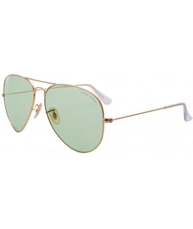Aviator Designer Metal Womens Mens Aviator Sunglasses UV Protection - Transparent Green - CQ17YEYHZWH $59.53