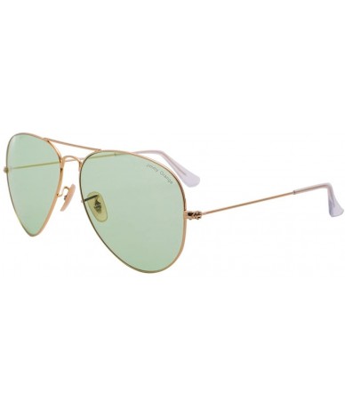 Aviator Designer Metal Womens Mens Aviator Sunglasses UV Protection - Transparent Green - CQ17YEYHZWH $30.57