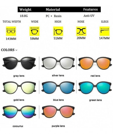 Rimless Cat Eye Fashion Sunglasses-Women's Polarized Sunglasses-OVERSIZED Lens Sturdy - B - CY1905XIH2I $23.33