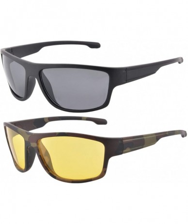 Goggle UV400 Polarized Sunglasses Night Vision Driving Glasses Cycling Sports Goggles-TY201 - CO1930LA2NI $18.51