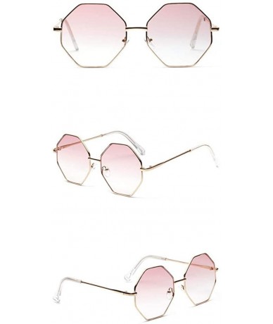 Aviator Women New Vintage Eye Sunglasses Retro Eyewear Fashion Radiation Protection Sunglasses - B - C318SNH44H4 $7.06