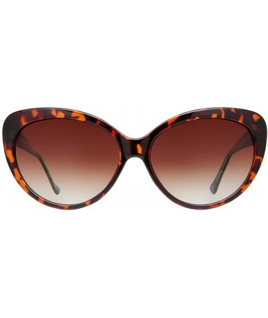 Aviator Sara Womens Sunglasses - Tortoise/Teal - C412BW60SAD $34.48