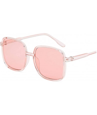 Square Black Frame Classic Designer Big Sunglasses Women Brand Trend Sexy Glasses Adult Eyeglasses - Blue-gray - CQ197Y76CO2 ...