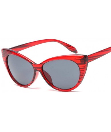 Aviator 2019 New Sexy Cat Eye Sunglasses Women Brand Designer Vintage Ladies Cateyes C9 - C2 - CL18YNDE23T $7.99