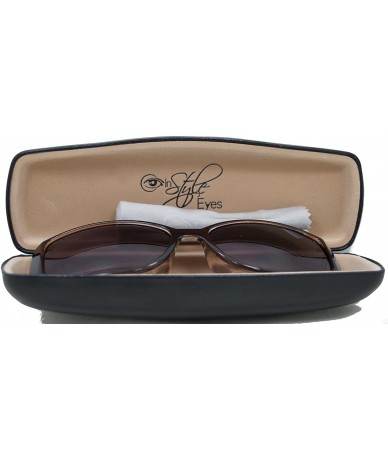 Square Stylish Bifocal Sunglasses - Burgundy - CE11EX90J4D $18.98