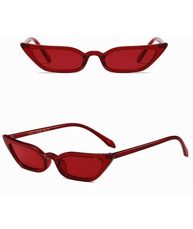 Shield Classic Polarized Sunglasses for Men UV400 Protection Outdoor Glasses - Red - CI199ALAN9T $9.15