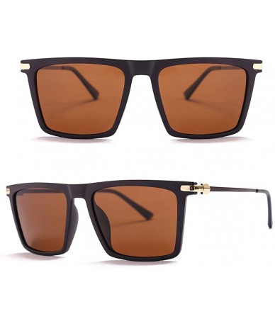 Aviator Classic Aviator Polarized Sunglasses Protection - CW18R6LM9YH $22.41