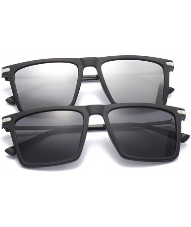 Aviator Classic Aviator Polarized Sunglasses Protection - CW18R6LM9YH $11.34