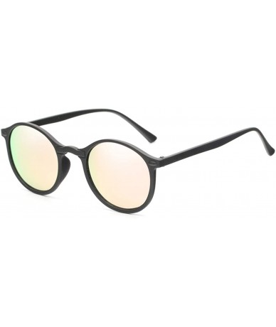 Oval Night Vision Polarized Sunglasses Men Women Small Round Goggles Sun Glasses Driver Driving UV400 Eyewear - Blue - CN199C...