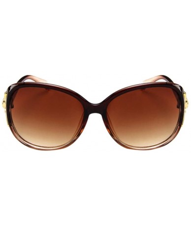 Round Rose Big Frame Vintage Sunglasses for Mens Womens-Retro Round Mirrored Lens Eyeglasses (Khaki) - Khaki - CK190C5ZHGM $1...