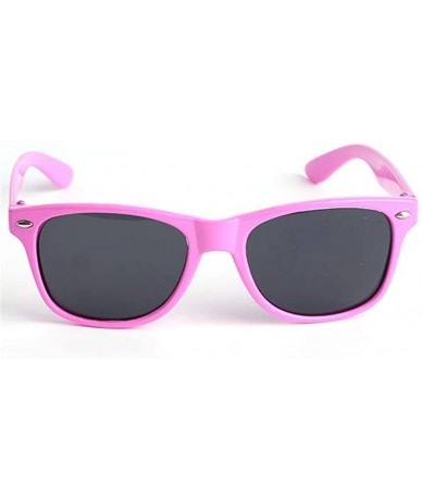 Oversized Vintage Boys Girls Sunglasses Children Cute Safety Coating Glasses UV 400 Black - Green - CJ18XE0QQZG $19.11
