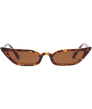 Aviator Sunglasses Vintage Goggles Plastic Classic - Brown - CG197X8QW4I $9.29