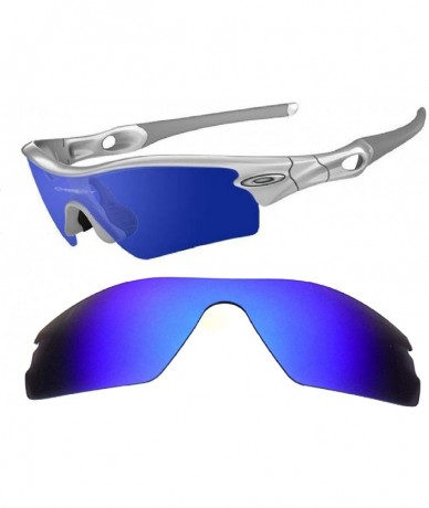 Sport Replacement Lenses Radar Path Sunglasses Blue Polarized 100% UVAB - Blue - CK18AD0QCMA $20.33