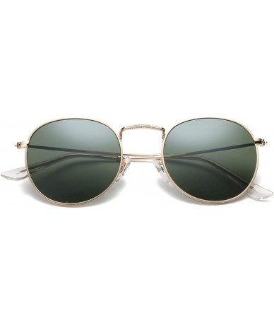 Oversized 2020 Fashion Oval Sunglasses Women E Small Metal Frame Steampunk Retro Sun Glasses Female Oculos De Sol UV400 - C81...