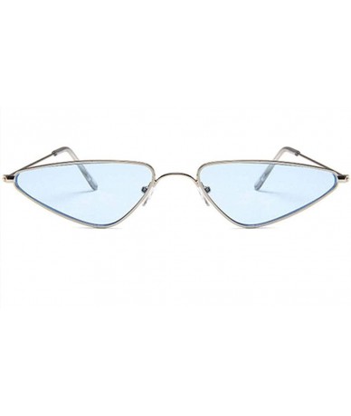 Aviator Cat Eye Sunglasses Women Men Vintage Pink Glasses Luxury Brand Designer YELLOW - Pink - C218YLZRWWH $11.82