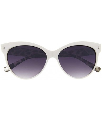 Cat Eye 1 Pcs Cat Eye Sunglasses Retro Designer Vintage Fashion Shades - Choose Color - White - C318M8EWL5Q $12.18