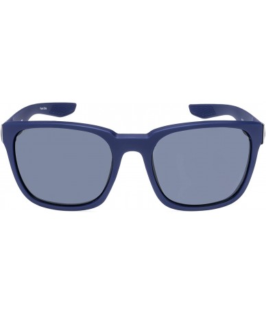 Square Mens Fashion Oversized Square Nylon Sunglasses 100% UV protection - Navyblue - CO18XULK2SH $36.13