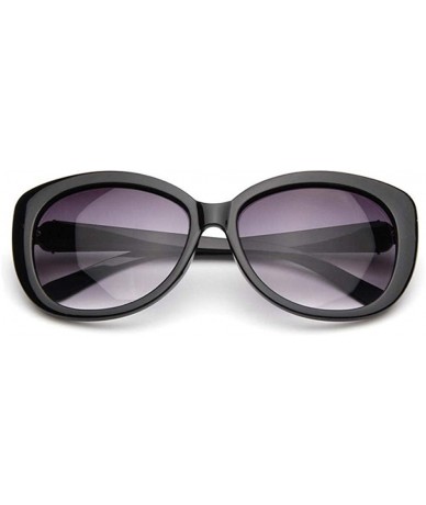 Aviator 2019 Fashion Flowers Sunglasses Women Brand Designer Sun Glasses Black Grey - Brown Brown - C618Y2NIN88 $17.38