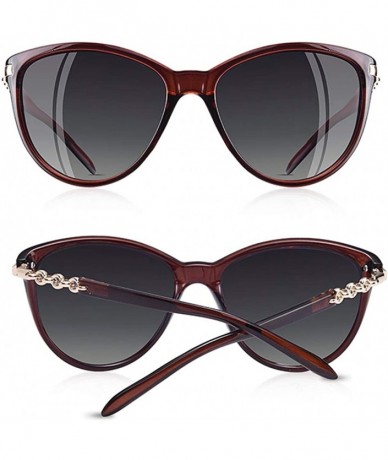 Square Polarized Sunglasses Glasses Gradient Feminino - C4red - C118A78KCWC $36.01