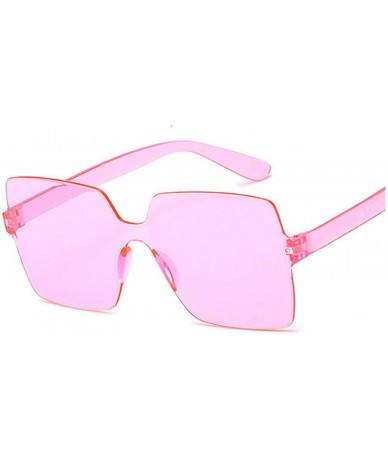 Oval Fashion Sunglasses Women Ladies Red Yellow Square Sun Glasses FeDriving Shades UV400 Oculos De Sol Feminino - C9198AI8QZ...