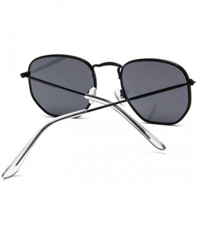 Square Polygonal Sunglasses Women Glasses Lady Luxury Retro Metal Sun FeVintage Mirror Oculos De Sol Feminino UV400 - CK199CL...