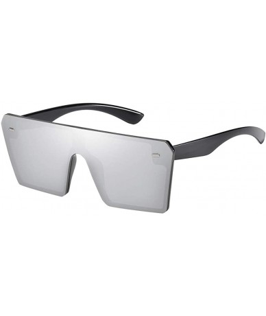 Square Sunglasses Polarized Eyeglasses Protection Oversize - G - C11979RDQYZ $16.43