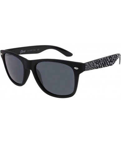 Square New York Encore Polarized Sunglasses - Tripleblack - CR196MQ90H3 $16.28