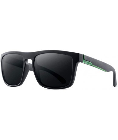 Oversized Sun Glasses Polarized Sunglasses Men Mirror Fashion Square Ladies Sunglasses - C6 - CJ194OO82M4 $16.98