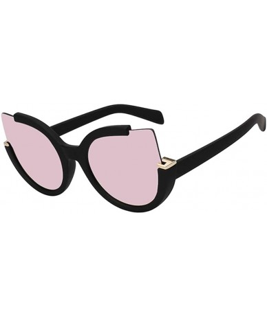Rimless Cat Eye New Sunglasses for Women Women Fashion Trendy Sun Glasses UV400 Points Cateye Retro Female Eyewear - CK18R0KX...