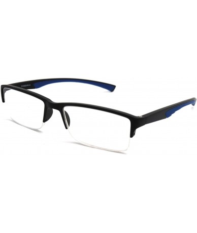 Rimless 6904 SECOND GENERATION Semi-Rimless Flexie Reading Glasses NEW - A7 Blue - CH18WUSEIXE $18.19