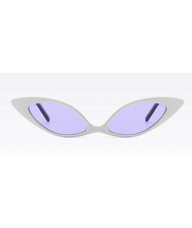 Butterfly Arrival Butterfly Sunglasses Designer Eyeglasses - White&purple - C118N97DRDY $9.27