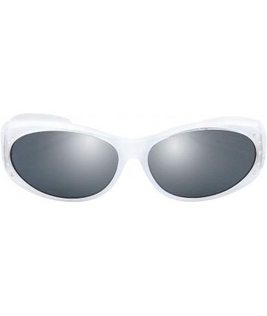 Wrap Polarized Wrap Around Sunglasses w Rhinestone - CA18U54HGLQ $11.55