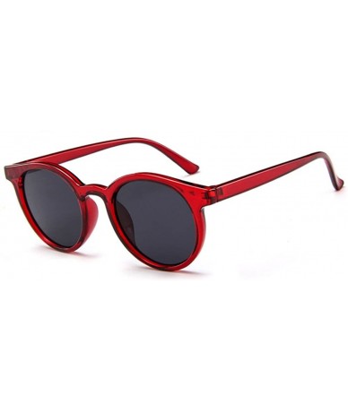 Square MOD-Style Cat Eye Round Frame Sunglasses A Variety of Color Design - S09 - CP189SA8GTO $20.58