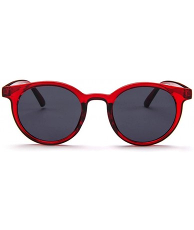 Square MOD-Style Cat Eye Round Frame Sunglasses A Variety of Color Design - S09 - CP189SA8GTO $20.58