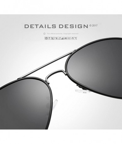 Oval Classic Adult Polarized Sunglasses Travel Sunglasses Fashion Beach Sunglasses UV 400 Protection - Golden - CR18GG2RMZZ $...