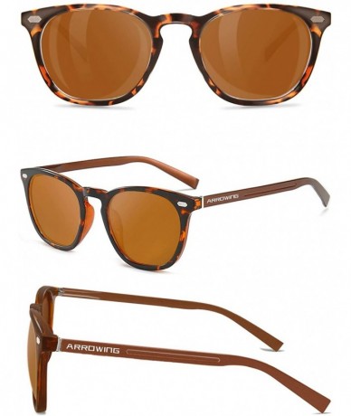 Oversized Polarized Sunglasses Tortoise - Tortoise Frame/Brown Lens - CY194R6YHQA $28.56