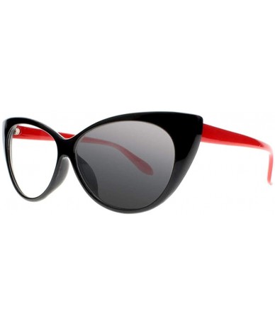 Cat Eye Transition Photochromic Bifocal Women Cat Eye Reading Glasses UV Protection Sunglasses Readers - Red - CW18I9E6UAL $1...
