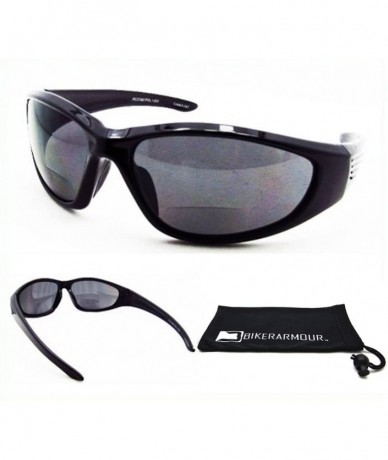 Goggle Motorcycle Polarized Bifocal Sunglasses 1.50 for Men - Smoke 1.50 - C711JV4QYDF $25.07
