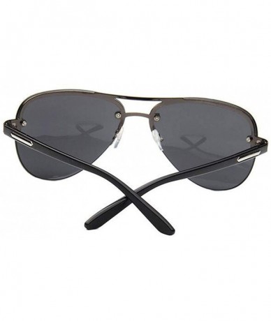 Sport Classic Men Sunglasses Women Outdoor Vintage Big Fe UV400 Driving Travel Sun Glasses - Tea - CD18W799DKM $11.17