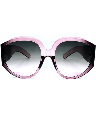 Oversized 8136 Premium Oversize XXL Fashion Retro Vintage Womens Mens Brand Designer Style Sunglasses - Purple - CD18EL374Q0 ...