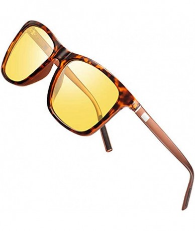 Round Polarized Sunglasses for Men Retro - Polarized Sunglasses for Men Sunglasses Man FD2150 - 2.6-yellow-leopard - CD12HC4D...