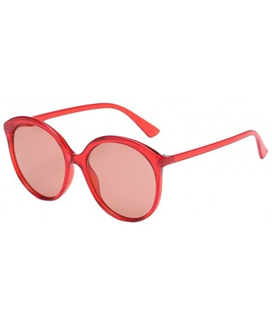 Goggle Sunglasses Goggles Glasses Fashion Eyewear Goggles Women - Red - CL18QT2H9L2 $7.90