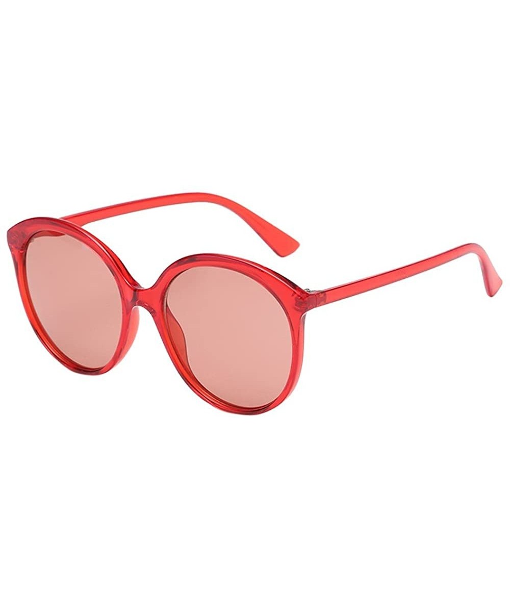 Goggle Sunglasses Goggles Glasses Fashion Eyewear Goggles Women - Red - CL18QT2H9L2 $7.90