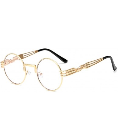 Round Gothic Steampunk Sunglasses Glasses Men AM1901_C7 - CX190746CSL $36.19