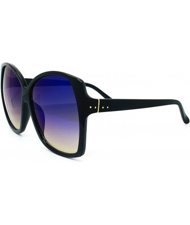 Sport 7206 Premium Oversize XXL Mirror Women Fashion Retro Sunglasses - Oversized - CW1854NG424 $18.00