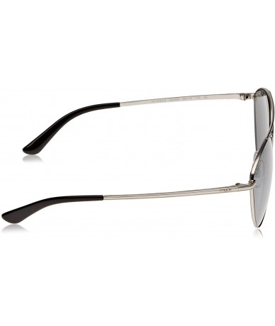 Square Womens Sunglasses (VO4023) Metal - Silver - C812N7VRNY9 $37.31