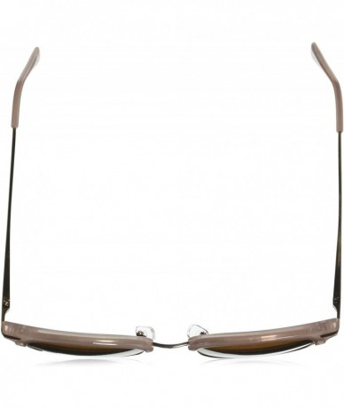 Square Water Color Square Hideaway Bifocal Sunglasses - Pink/Gold - C3189SRL46O $42.49