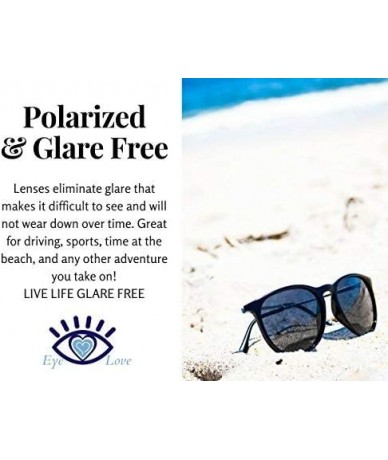 Round Polarized Sunglasses for Women with 100 Percent Uv Protection and Designer Style - CC120GW55FN $23.88